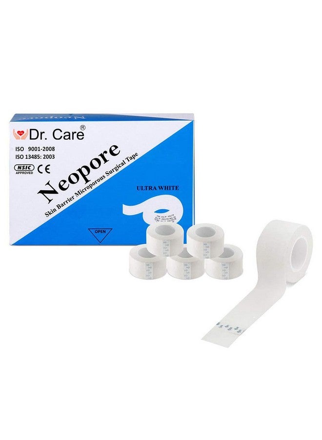 Dr. Care Dr Care Neopore Surgical Paper Tape 3 Inch'' 4 rolls Soft Paper Surgical Tape, Applicable to Surgical Tape for Skin,Dressings,First Aid Tape - Image 1