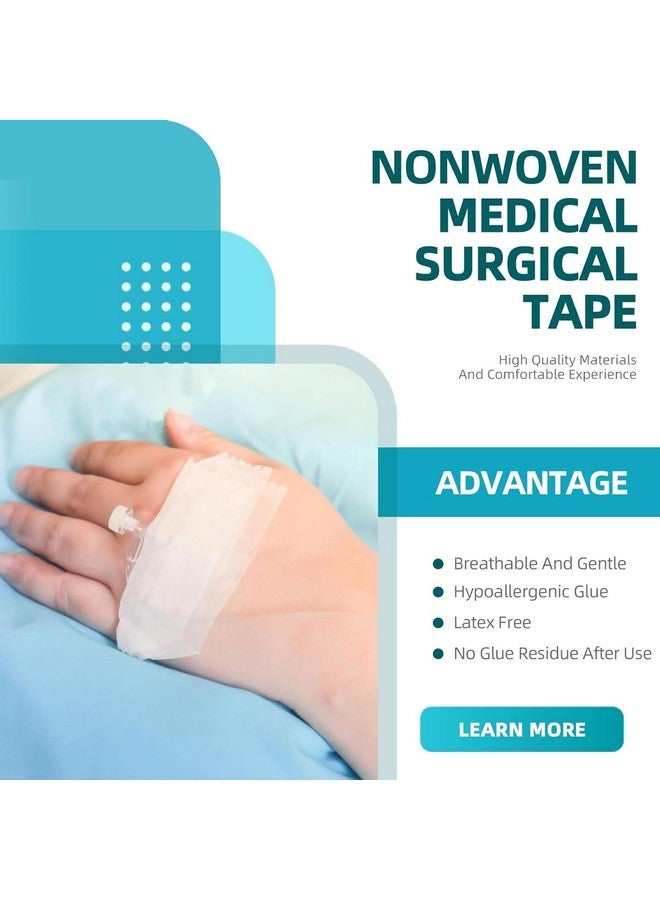 Dr. Care Dr Care Neopore Surgical Paper Tape 3 Inch'' 4 rolls Soft Paper Surgical Tape, Applicable to Surgical Tape for Skin,Dressings,First Aid Tape - Image 4
