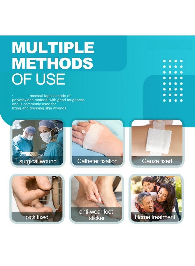 Dr. Care Dr Care Neopore Surgical Paper Tape 3 Inch'' 4 rolls Soft Paper Surgical Tape, Applicable to Surgical Tape for Skin,Dressings,First Aid Tape - Image 3