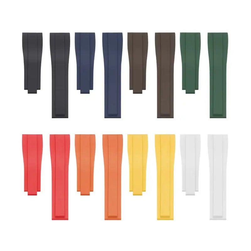 Bluejw Fashion Rubber Watch Strap for Rolex 20mm – Quick Release Replacement Band with High-End Buckle, Sports Style Silicone Watchband for Men and Women - Image 2