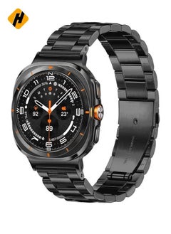 Stainless Steel Metal Band for Galaxy Watch Ultra 47mm (2024) - Premium Strap for Men & Women (Not Compatible with Galaxy Watch 7/6/5/4 or Classic Models)