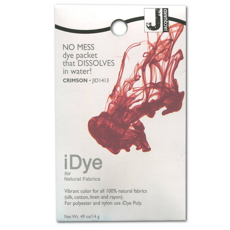 Jacquard iDye for Natural Fabrics .49 Oz - Crimson