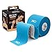 OK TAPE Kinesiology Tape 10 inches Precut 20 Strips Cotton Elastic Athletic Tape Latex Free 2in x 16ft Light Blue - Image 1