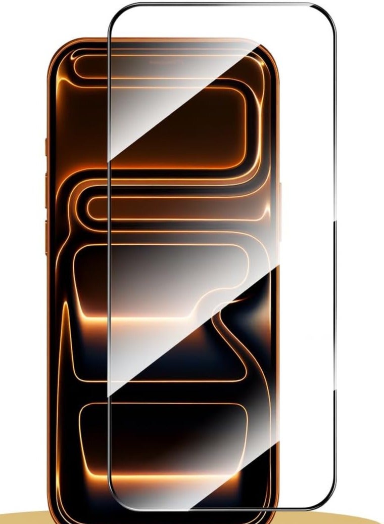 Glass Screen Protector For iphone 17 pro – Anti-Dust  Technology, Scratch Resistant, Case Friendly,Easy Installation, HD Clarity - Image 1
