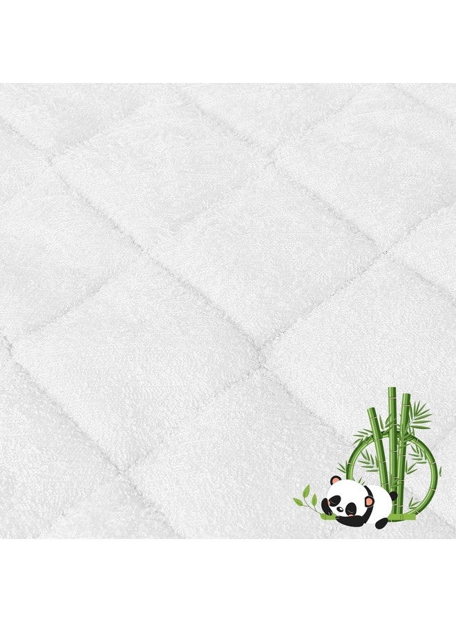 Biloban Changing Pad Liner - 5 Pack (Improved Thickness) 14" x 26" Superior Viscose Made from Bamboo Terry Surface, Waterproof & Absorbent Diaper Changing pad Liners - Image 4
