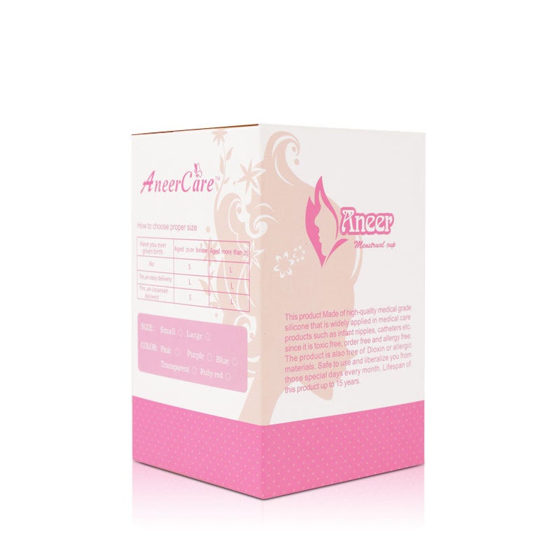 Menstrual Cup Silicone Moon Cup Instead Of Sanitary Napkin Leak-Proof Aunt Cup Female Moon Cup Silicone Swimming - Image 1