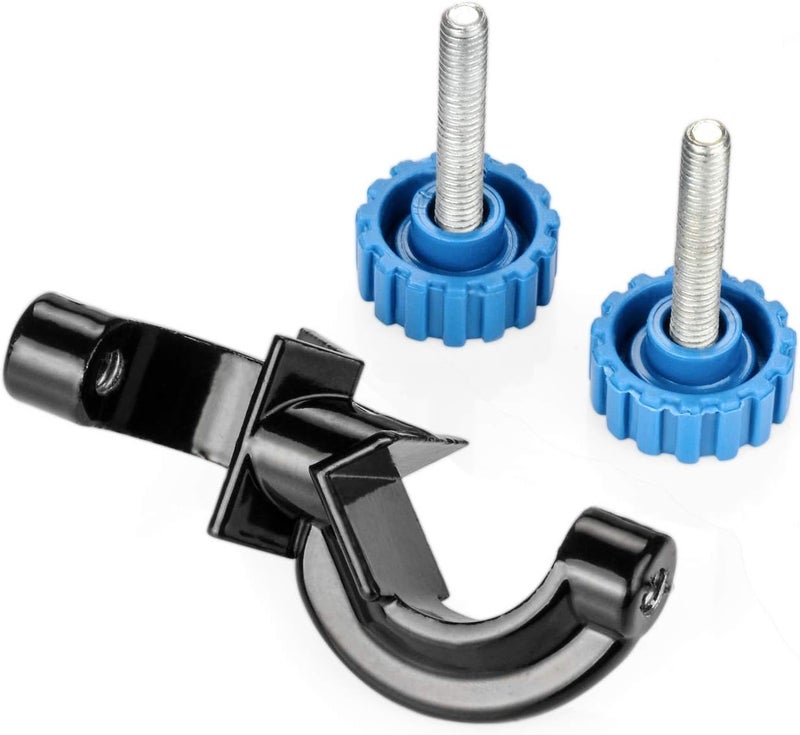 stonylab 2-Pack Adjustable Bosshead Clamp Holder, Lab Heavy Duty Boss Head Clamp Holder Aluminum Alloy Body, up to 16mm Rods for Laboratory Use - Image 3