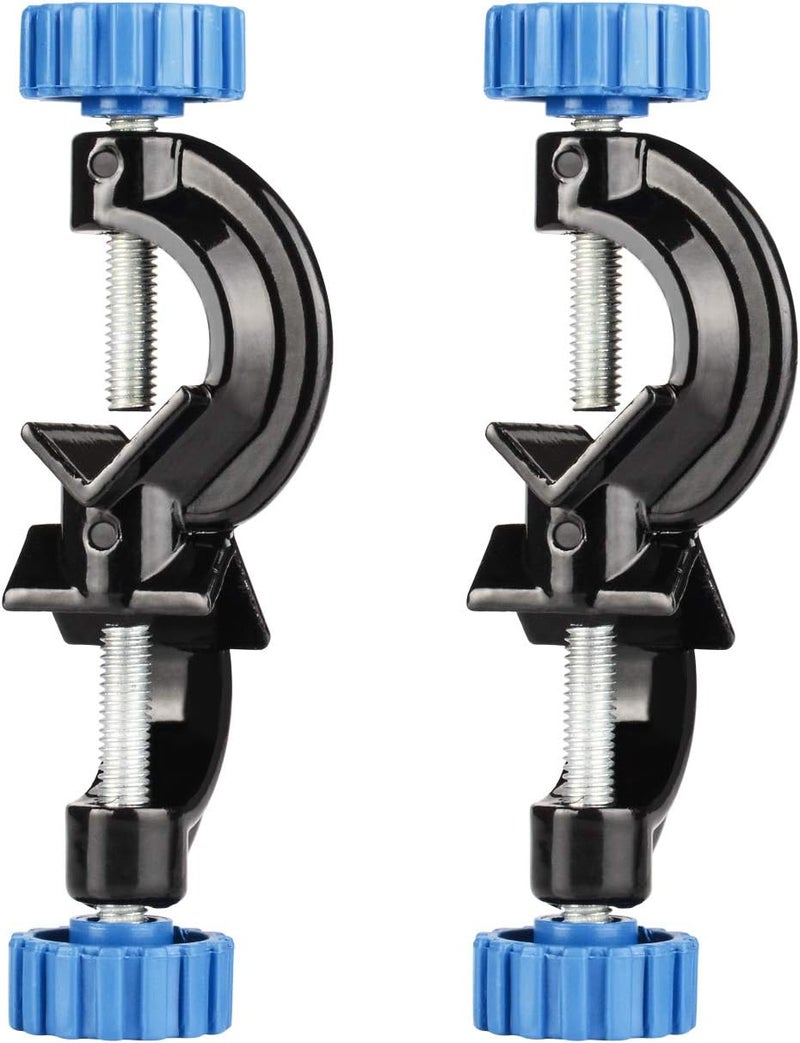 stonylab 2-Pack Adjustable Bosshead Clamp Holder, Lab Heavy Duty Boss Head Clamp Holder Aluminum Alloy Body, up to 16mm Rods for Laboratory Use - Image 1