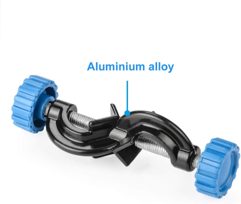 stonylab 2-Pack Adjustable Bosshead Clamp Holder, Lab Heavy Duty Boss Head Clamp Holder Aluminum Alloy Body, up to 16mm Rods for Laboratory Use - Image 4