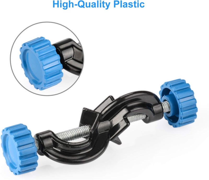 stonylab 2-Pack Adjustable Bosshead Clamp Holder, Lab Heavy Duty Boss Head Clamp Holder Aluminum Alloy Body, up to 16mm Rods for Laboratory Use - Image 2