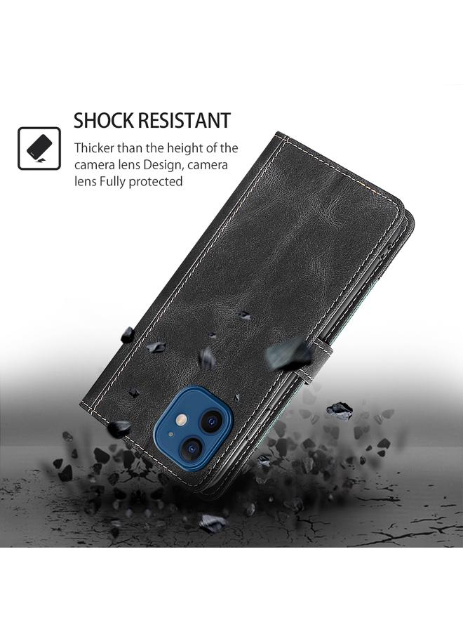 erorex Case For TCL 501 4G Skin Feel Magnetic Buckle Leather Phone Case - Image 5