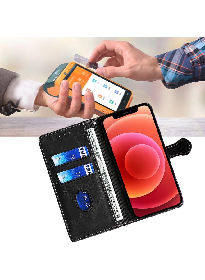 erorex Case For TCL 501 4G Skin Feel Magnetic Buckle Leather Phone Case - Image 4