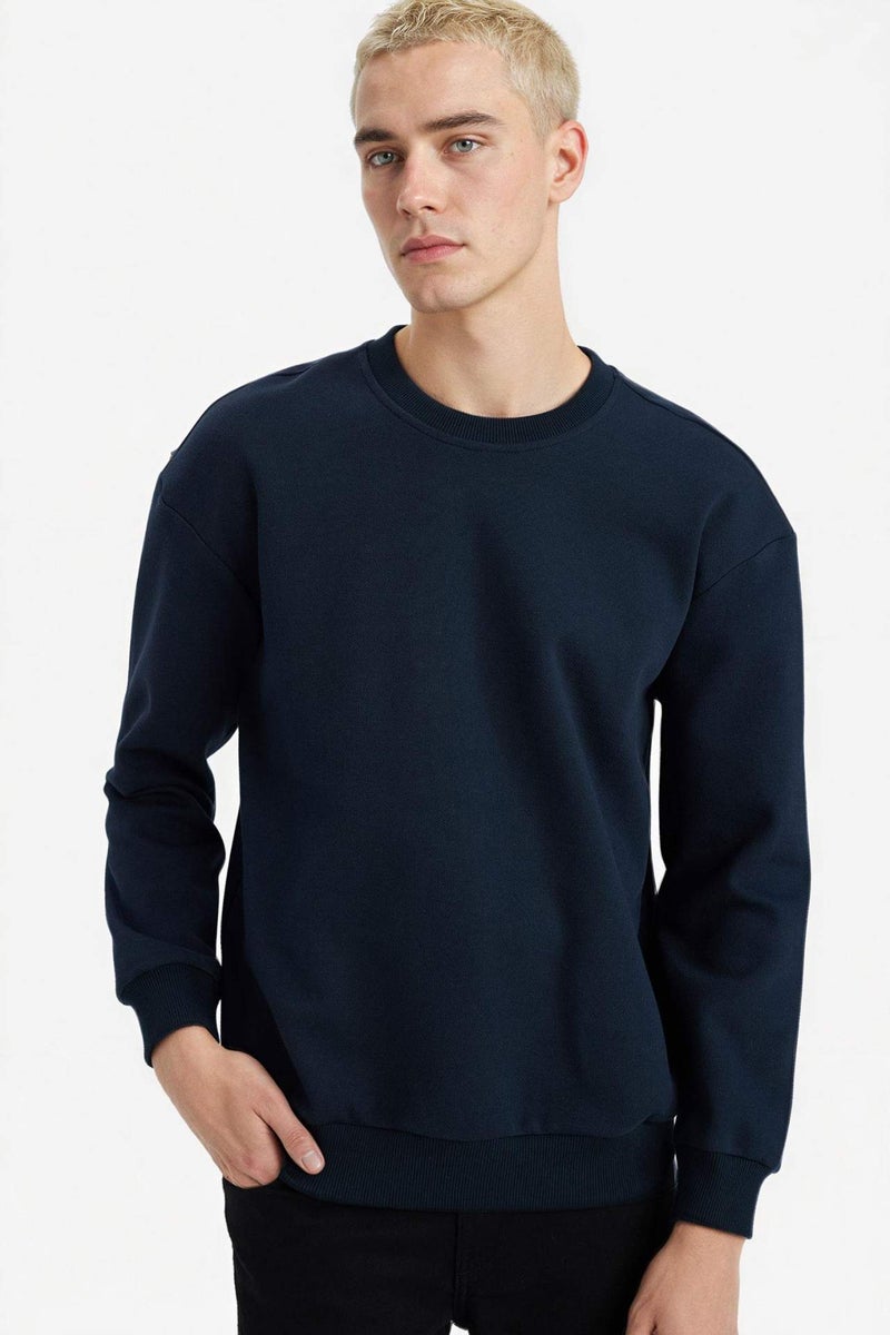 DeFacto Boxy Fit Long Sleeve Sweatshirt - Image 4
