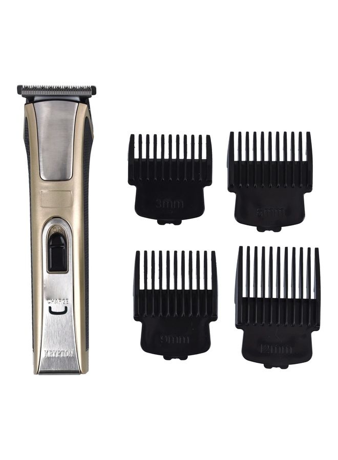 KRYPTON Rechargeable Hair Trimmer Silver - Image 3
