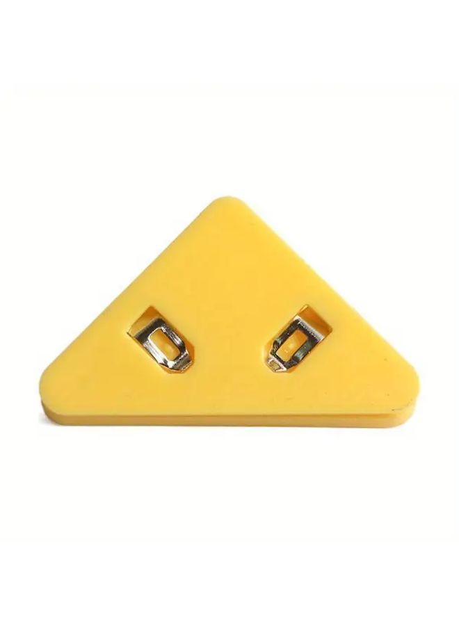 5 Pack White Transparent Triangle File Corner Clips - Image 5