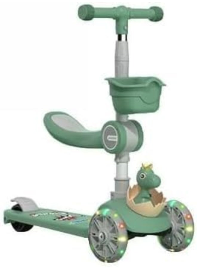 سكوتر ثلاثي العجلات للأطفال مع ارتفاع قابل للتعديل من 3 إلى 16 عامًا - Image 1