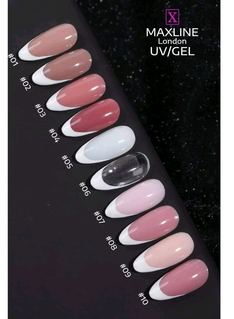 ماكسلين جل بناء الاظافر 56 غرام جل صلب بالاشعة فوق البنفسجية جل اكريليك لتقوية الاظافر يدوم طويلا - Image 5