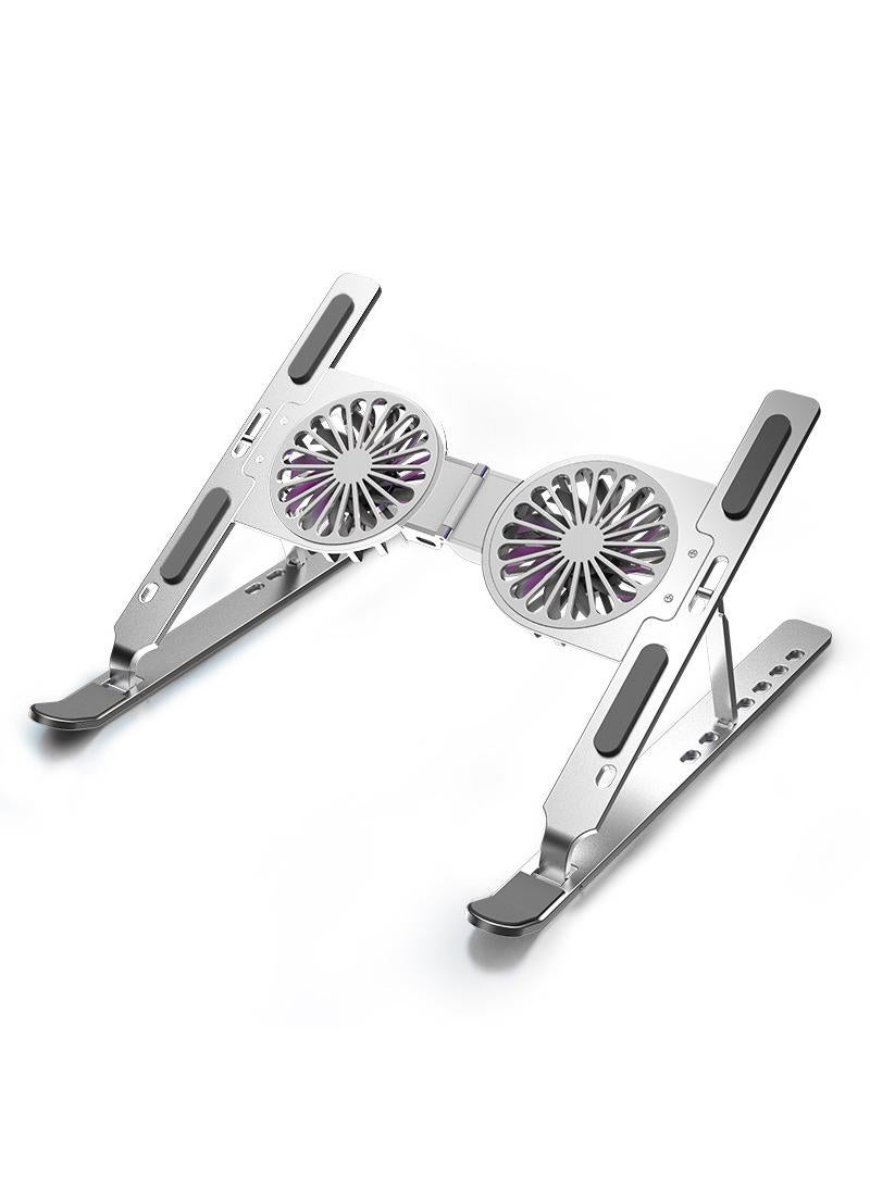 Y&D Notebook Computer Aluminum Alloy Vertical Lifting Rotating Heat Dissipation Bracket - Image 1
