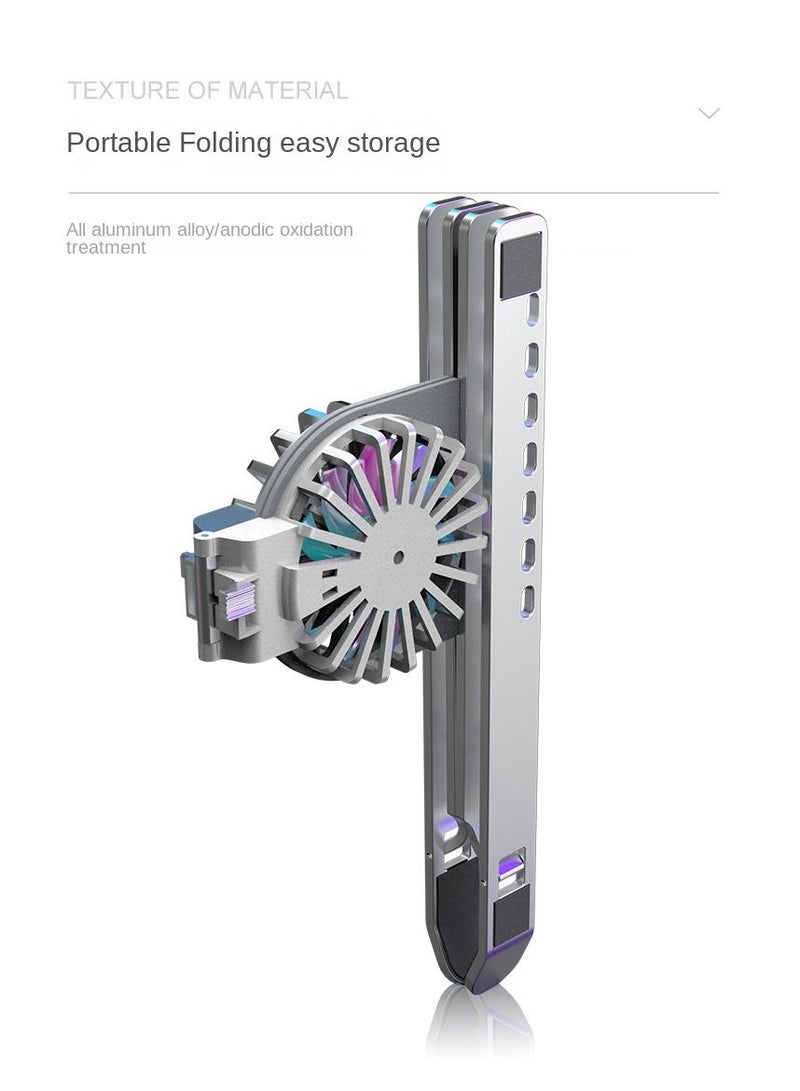 Y&D Notebook Computer Aluminum Alloy Vertical Lifting Rotating Heat Dissipation Bracket - Image 5