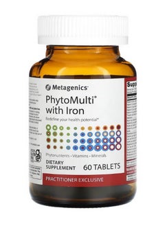 ميتاجينكس PhytoMulti with Iron 60 Tablets  - Image 1