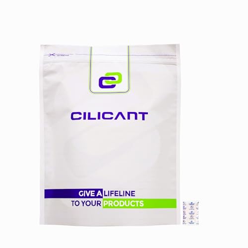 CILICAnT 5 Gram (200 Pcs) Silica Gel Orange Packets Desiccant Dehumidifiers, Indicating Silica Gel Packs for Moisture Absorption (5 Gram X 200 Pcs = 1 Kg) - Image 1