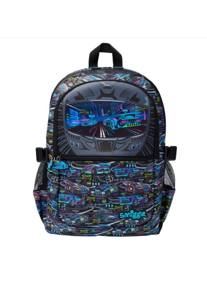 Smiggle Student Double-Shoulder Large Capacity Stress Relief Backpack Multi-functional Schoolbag