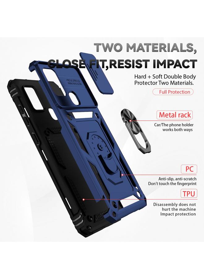 erorex Case For Samsung Galaxy A21s Sliding Camshield Holder Phone Case - Image 3
