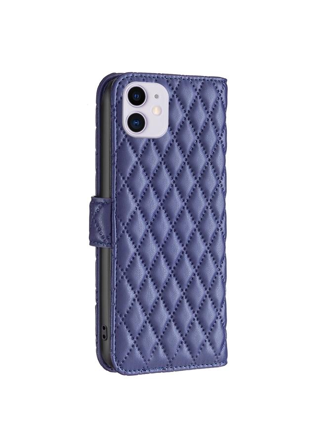 Zaboon Case For iPhone 11 Diamond Lattice Wallet Leather Flip Phone Case - Image 3