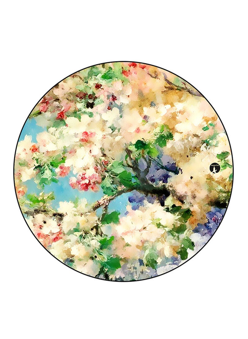 RKN Flowers Printed Mouse Pad  Multicolour