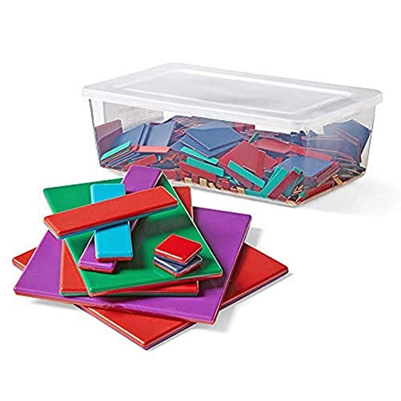 hand2mind hand2mind Plastic Algebra Tiles Class Set Algebra Manipulatives Algebra Tiles X and Y Linear Algebra Algebra Tools Tiles Learning Algebraic Tiles Algebra Classroom Set of 30 