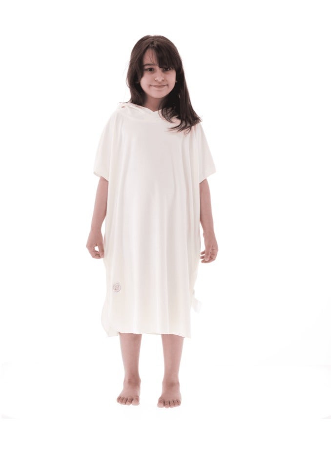 RJ RJ Kids' Bathrobe – Off-White - Image 4