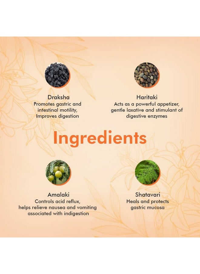 Charak شراب أوجس من تشارك فارما يساعد في عسر الهضم والانتفاخ - 200 مل (عبوة من 2) - Image 3