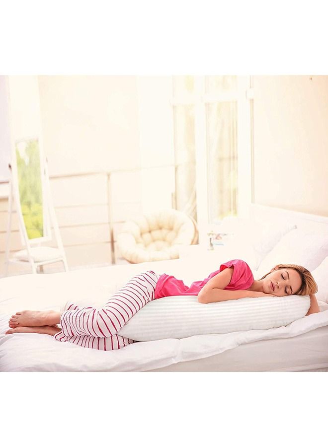 Comfy Long Body Premium Pillow With Fibre Filling 