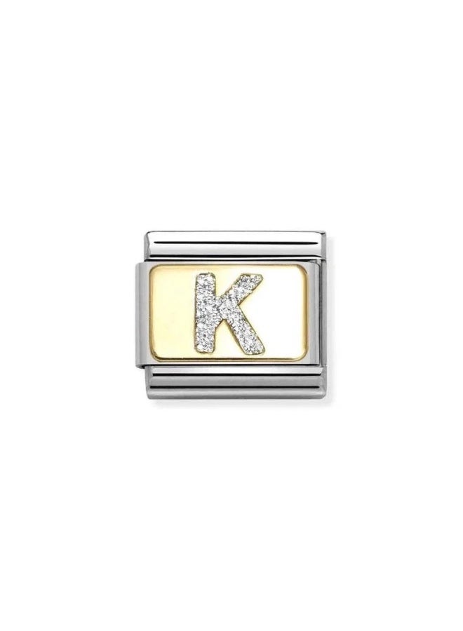 Crystal Letter - Italian Charm K