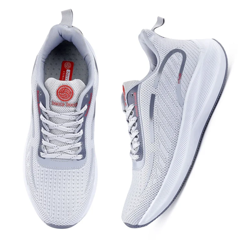 Bacca Bucci Grey Ironman Shoes for Running Walking and Training for Men | Best Price UAE