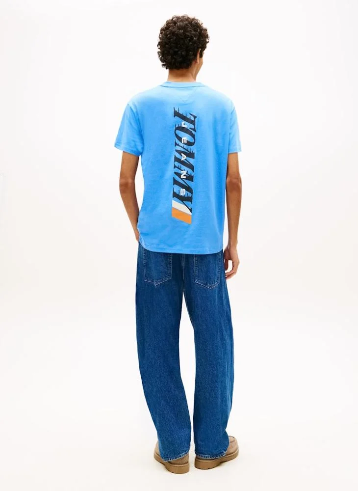 TOMMY JEANS Vintage Back Logo Jersey T-Shirt