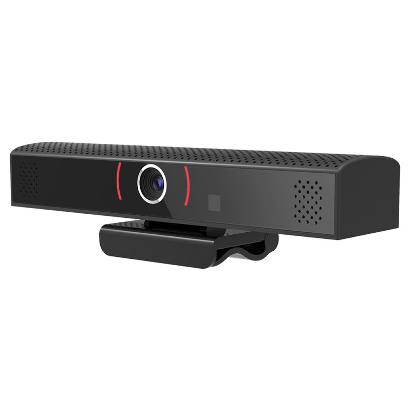 Full-HD 1080p Camera Black All-In-One Video Conferencing Device - Plug-And-Play USB Connectivity Built-In USB Hub for Small Room Home Office Remote Meetings - Image 1