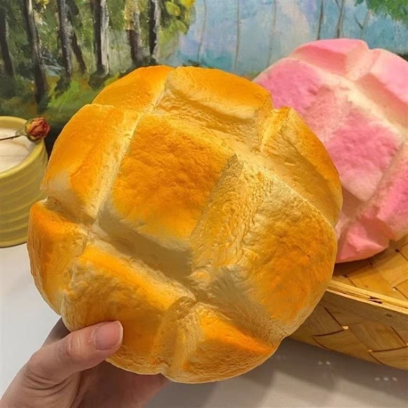 Large Ultra-Soft Squishy Toy Pineapple Bun Stress Relief - Image 1