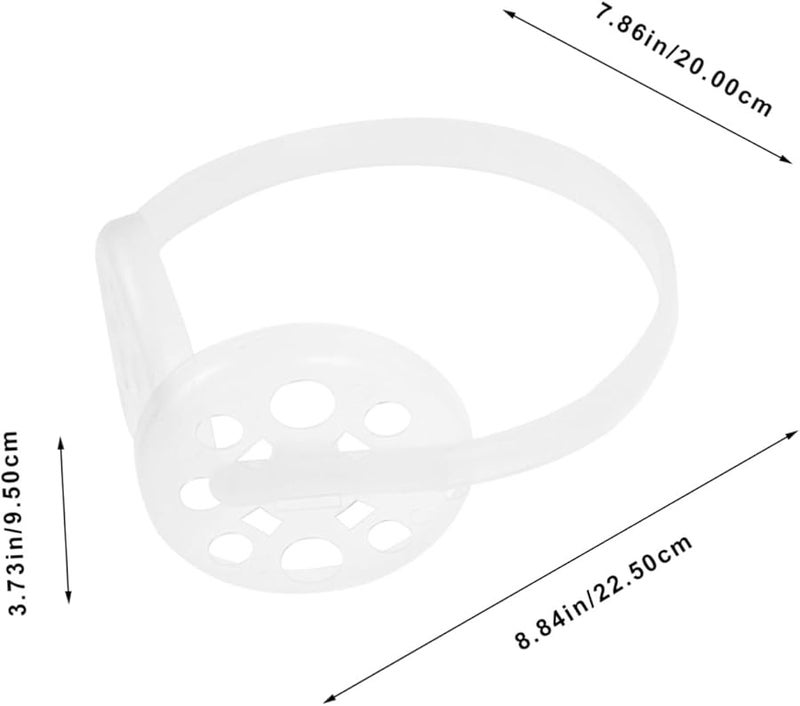 قطعتان من إطار حامي الأذن البلاستيكي للعمل اليدوي، إكسسوارات قابلة للتعديل لطقس الشتاء البارد - Image 3