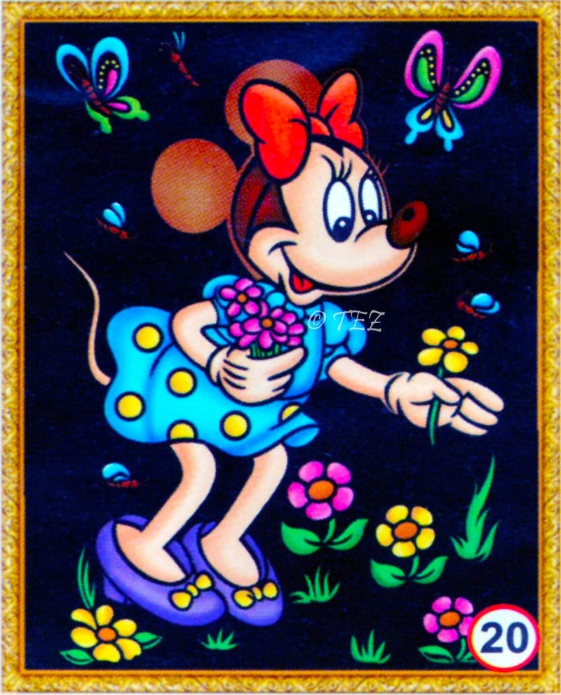 Tez DIY - Emboss Painting Kit, Mouse, Medium(13x19 inch), Design No. 20 - Image 1