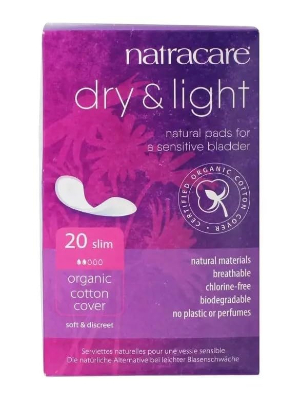 natracare Dry and Light Pads 20 Pads, 3 Boxes, (60 Pads Total) - Image 2