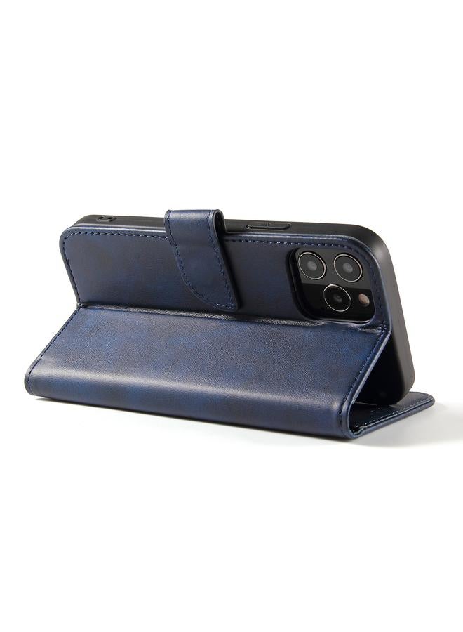 S-TOP Case For iPhone 13 Pro Max Calf Texture Buckle Horizontal Flip Leather Case with Holder & Card Slots & Wallet - Image 4