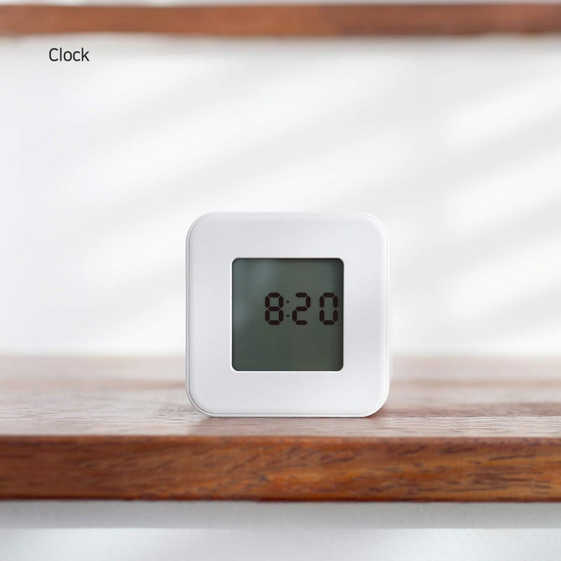 mooas Multi Cube Timer/Rotating Flip Timer (Violet), Simple Operation, Digital Clock & Timer, ADHD Timer Block Timer Time Management Timer Classroom Cube 5,10,20,30 min Timer Setting - Image 3