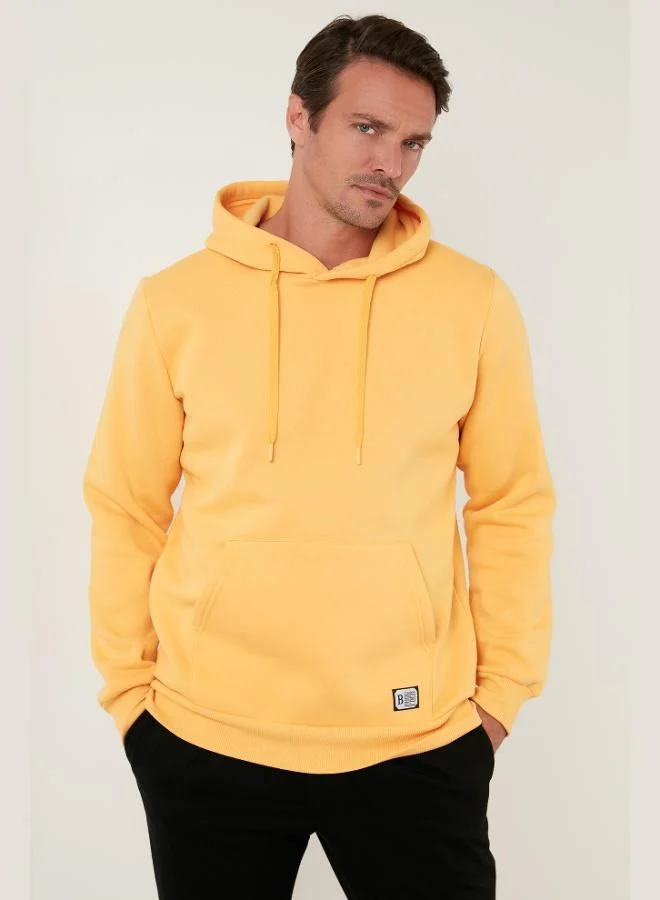 Buratti  Buratti Regular Fit Hooded Kangaroo Pocket Furry Soft Raised Sweat Men's SWEAT 5905281 for Men | Best Price UAE
