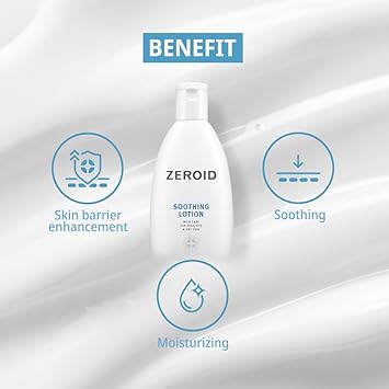 ZEROID Soothing Lotion Korean Dermocosmetic Mild Care for Senstive Dry Skin 200 mL - Image 3