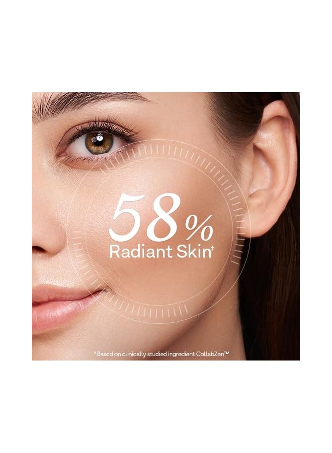 أوزيفا الكولاجين النباتي والبطيخ والبيوتين وفيتامين C الأكثر إشراقًا وشبابًا والكولاجين للبشرة والنساء والرجال مسحوق نباتي معتمد نباتي 200 جرام عبوة من 3 - Image 3