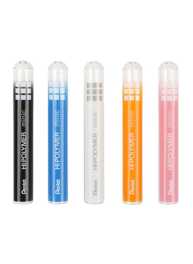 Pentel ممحاة بانتيل ميني القابلة للسحب، ممحاة محمولة إبداعية للطلاب مع نواة قابلة للتعبئة للرسم الفني ز82 وردي - Image 4