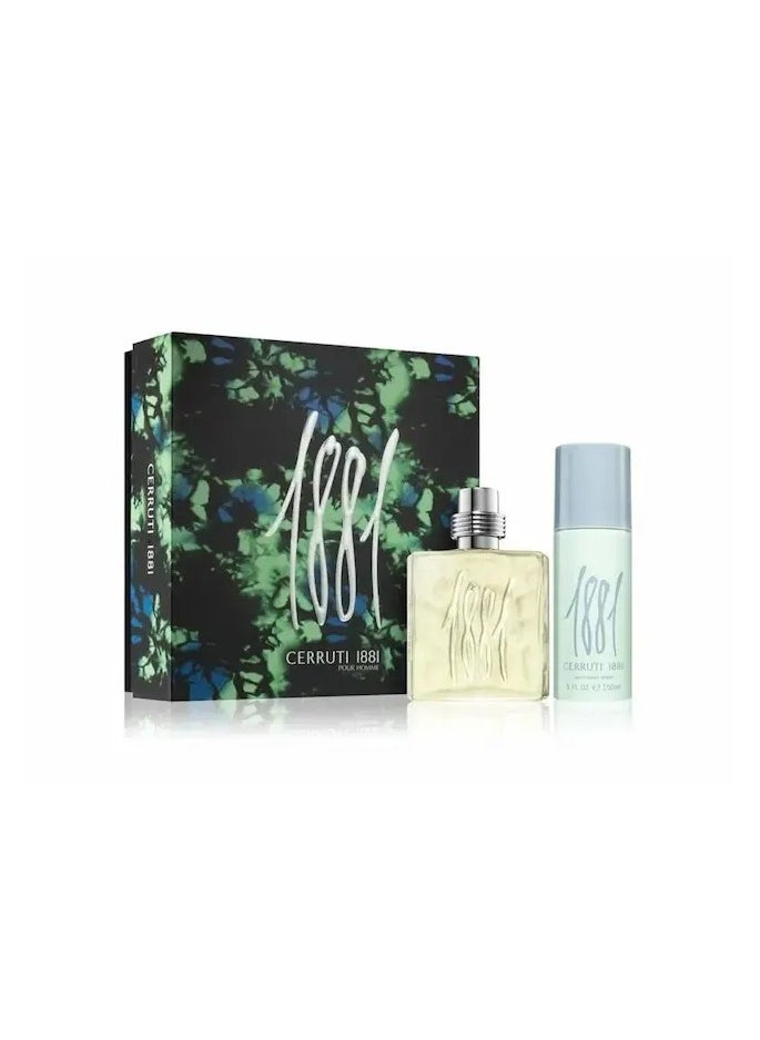 CERRUTI 1881 Cerruti 1881 EDT For Men 100ML Set 
