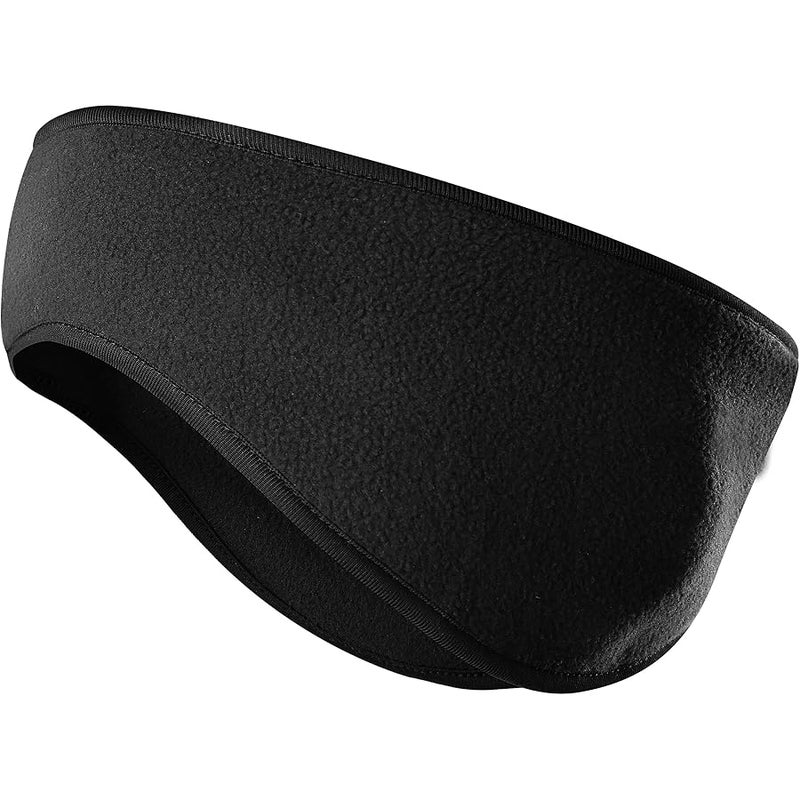 JOEYOUNG Fleece Ear Warmers for Men Women Kids - Winter Headband Ear Muffs Ear Covers for Cold Weather Running Cycling Ski - Image 1