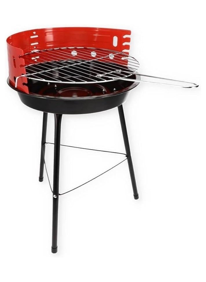 روكي شواية فحم - استمتع بالشواء التقليدي مع شواية خفيفة الوزن مصنوعة من الألومنيوم والفولاذ المقاوم للصدأ، قائمة بذاتها، للاستخدام في الهواء الطلق - Image 2